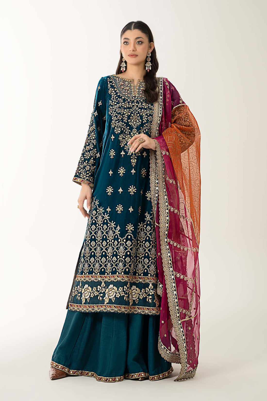 Maira B | Ready to Wear | SF-W24-05 - by - Libasekhas UK - Registered Vendor of : Maria B - 100% Original Designer Dresss