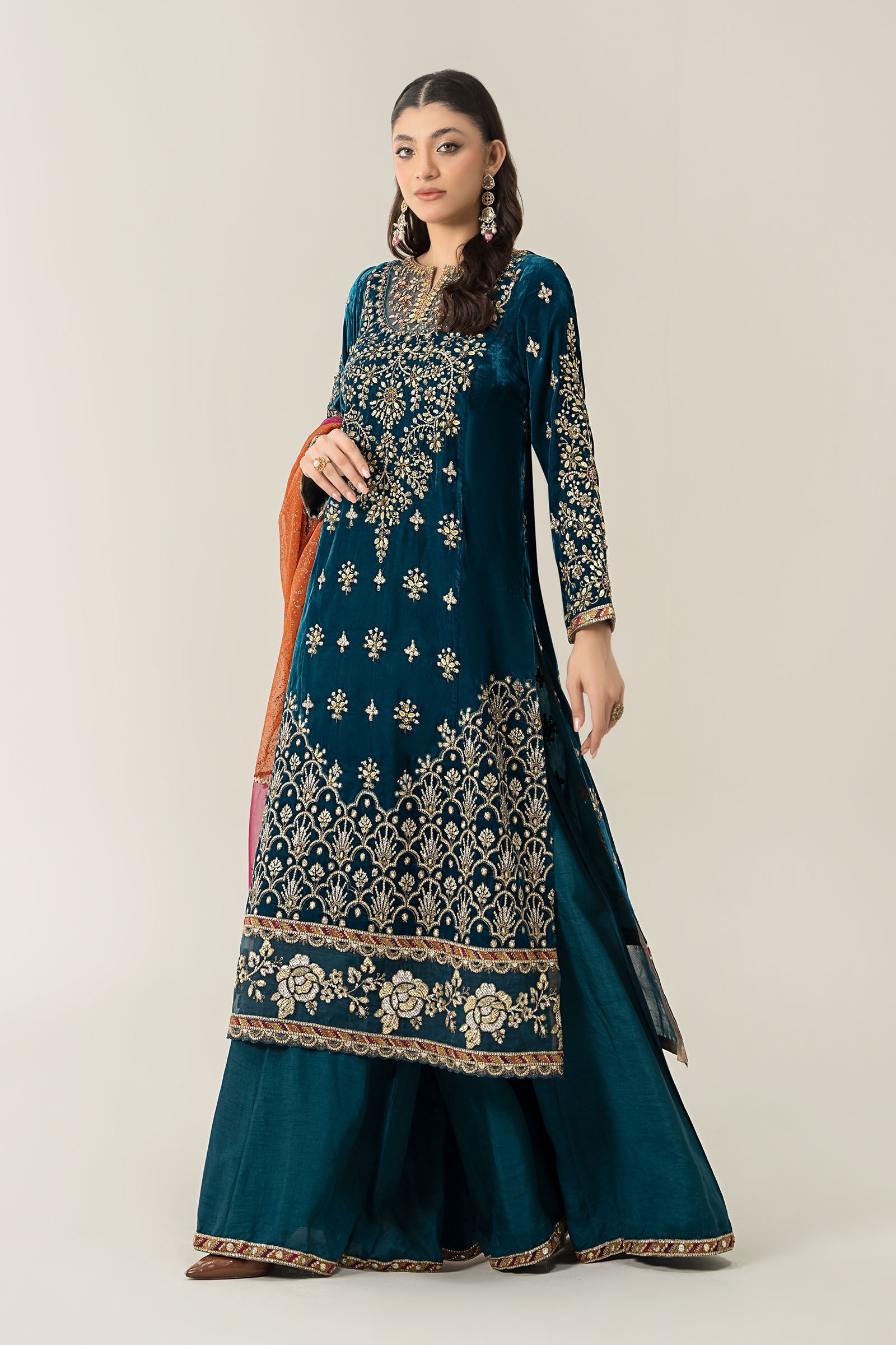 Maira B | Ready to Wear | SF-W24-05 - by - Libasekhas UK - Registered Vendor of : Maria B - 100% Original Designer Dresss