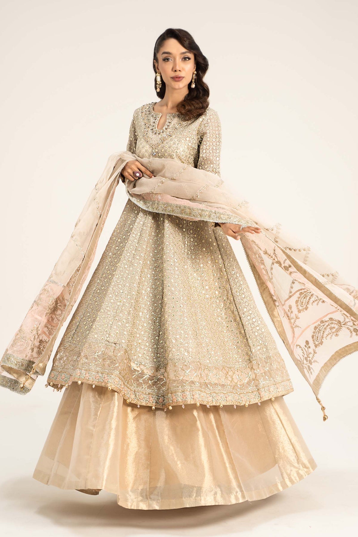 Maria b | Formal Wears | SF-W24-07 - by - Libasekhas UK - Registered Vendor of : Maria B - 100% Original Designer Dresss