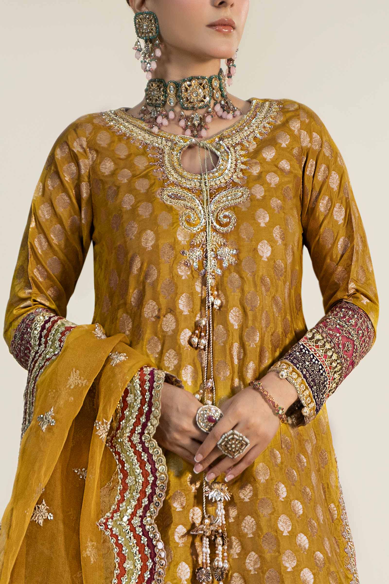 Maira B | Ready to Wear | SF-W24-08 - by - Libasekhas UK - Registered Vendor of : Maria B - 100% Original Designer Dresss