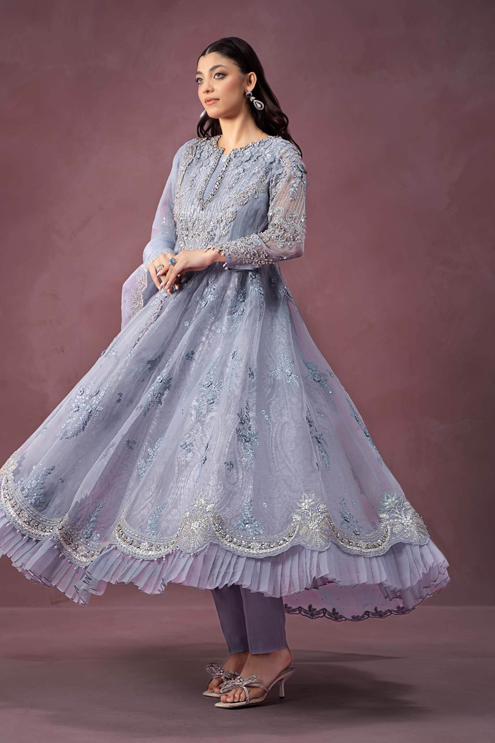 Maira B | Ready to Wear | SF-W24-10 - by - Libasekhas UK - Registered Vendor of : Maria B - 100% Original Designer Dresss