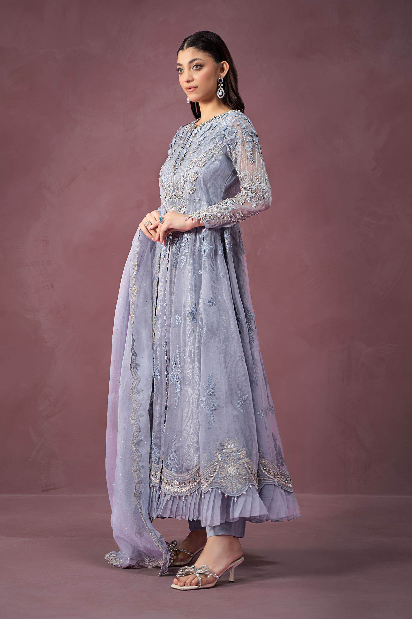 Maira B | Ready to Wear | SF-W24-10 - by - Libasekhas UK - Registered Vendor of : Maria B - 100% Original Designer Dresss