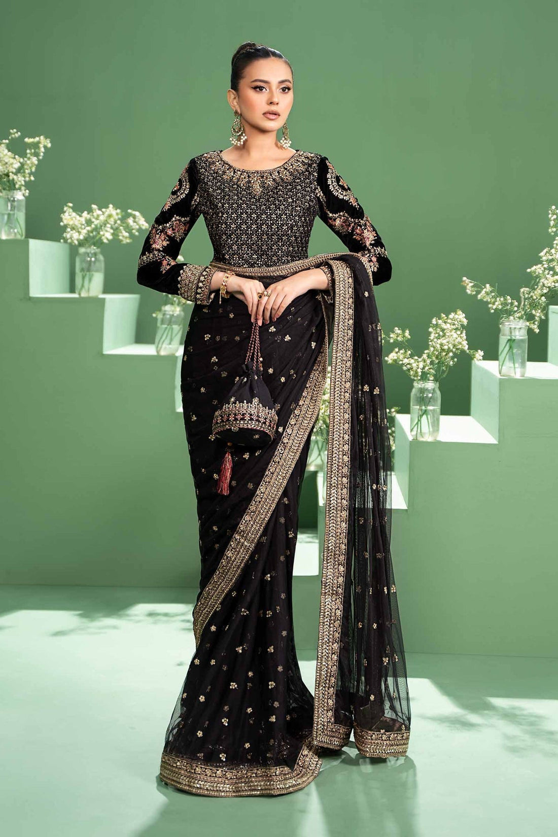 Maria b | Formal Wears | SF-W24-11 - by - Libasekhas UK - Registered Vendor of : Maria B - 100% Original Designer Dresss
