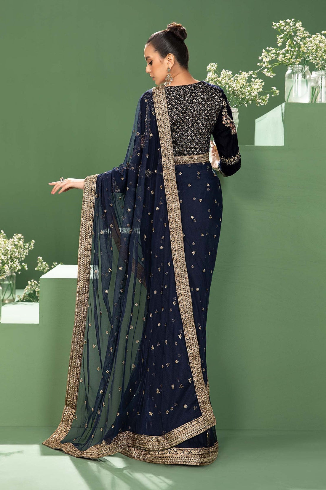 Maria B | Formal Wears | SF-W24-11 - by - Libasekhas UK - Registered Vendor of : Maria B - 100% Original Designer Dresss