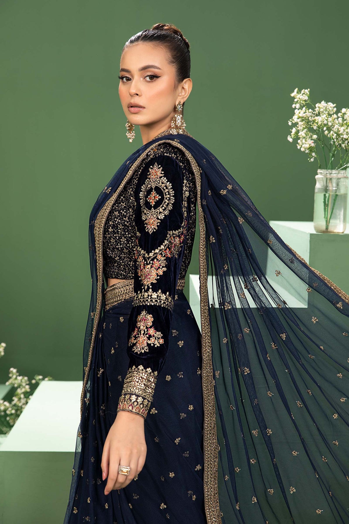 Maria B | Formal Wears | SF-W24-11 - by - Libasekhas UK - Registered Vendor of : Maria B - 100% Original Designer Dresss