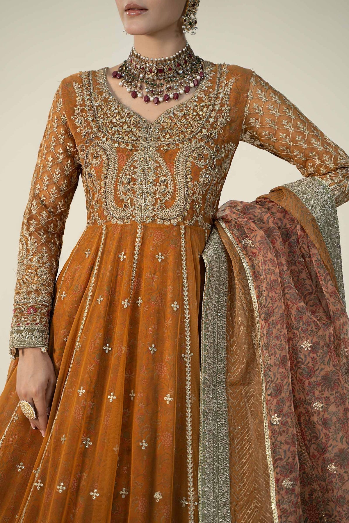 Maria B | Formal Wears | SF-W24-13 - by - Libasekhas UK - Registered Vendor of : Maria B - 100% Original Designer Dresss