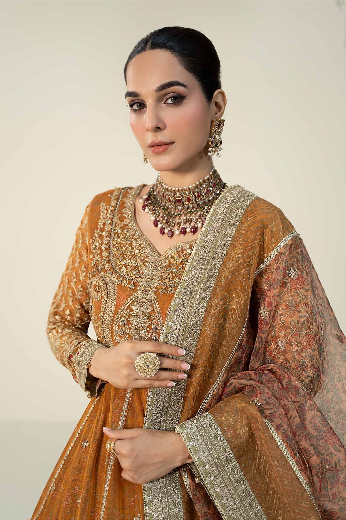 Maria B | Formal Wears | SF-W24-13 - by - Libasekhas UK - Registered Vendor of : Maria B - 100% Original Designer Dresss