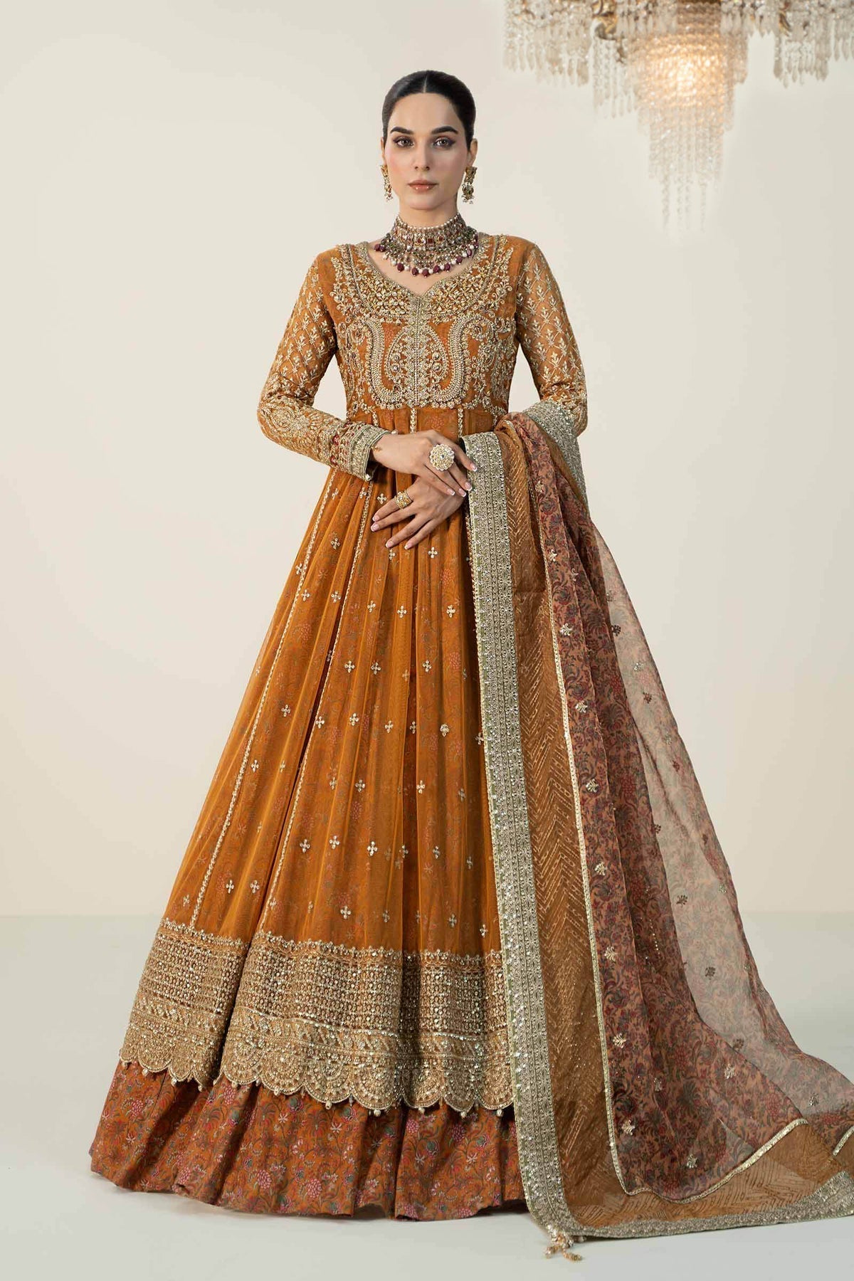 Maria B | Formal Wears | SF-W24-13 - by - Libasekhas UK - Registered Vendor of : Maria B - 100% Original Designer Dresss