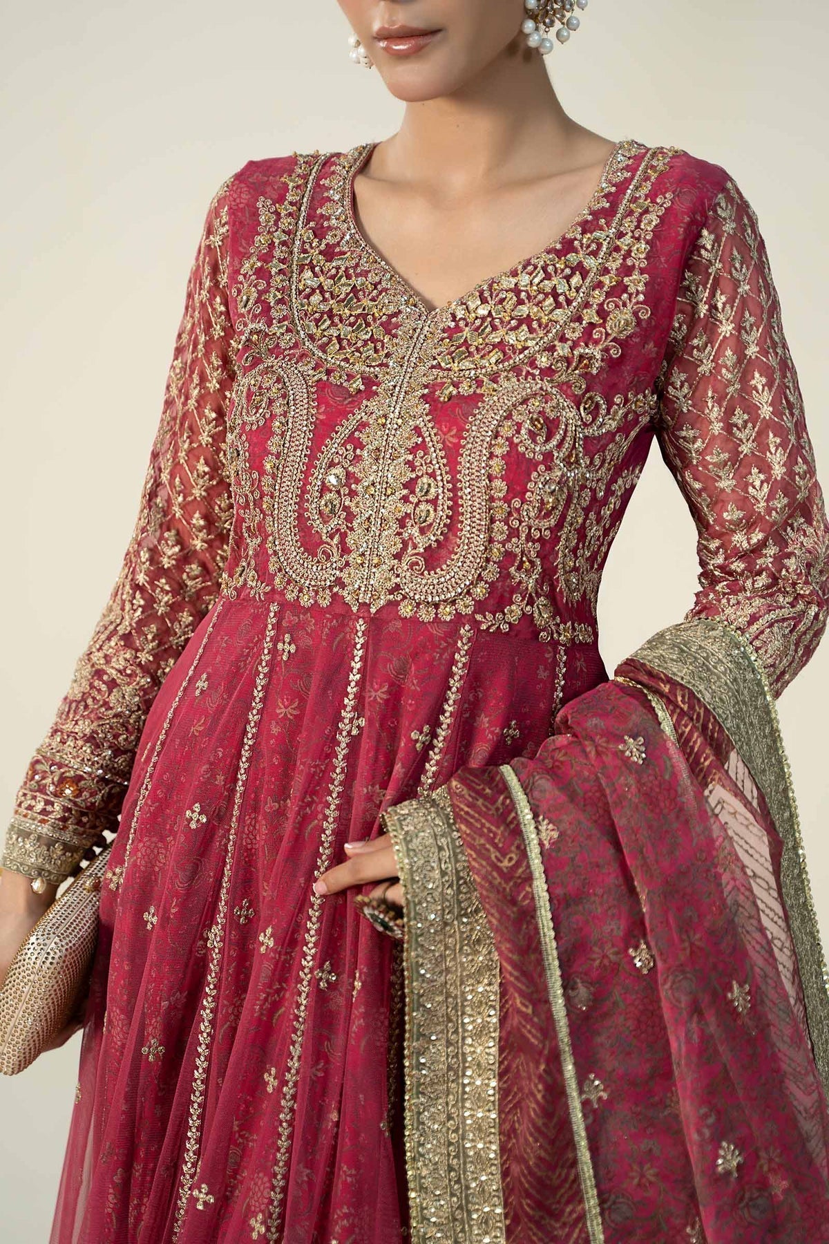 Maria B | Formal Wears | SF-W24-13 - by - Libasekhas UK - Registered Vendor of : Maria B - 100% Original Designer Dresss