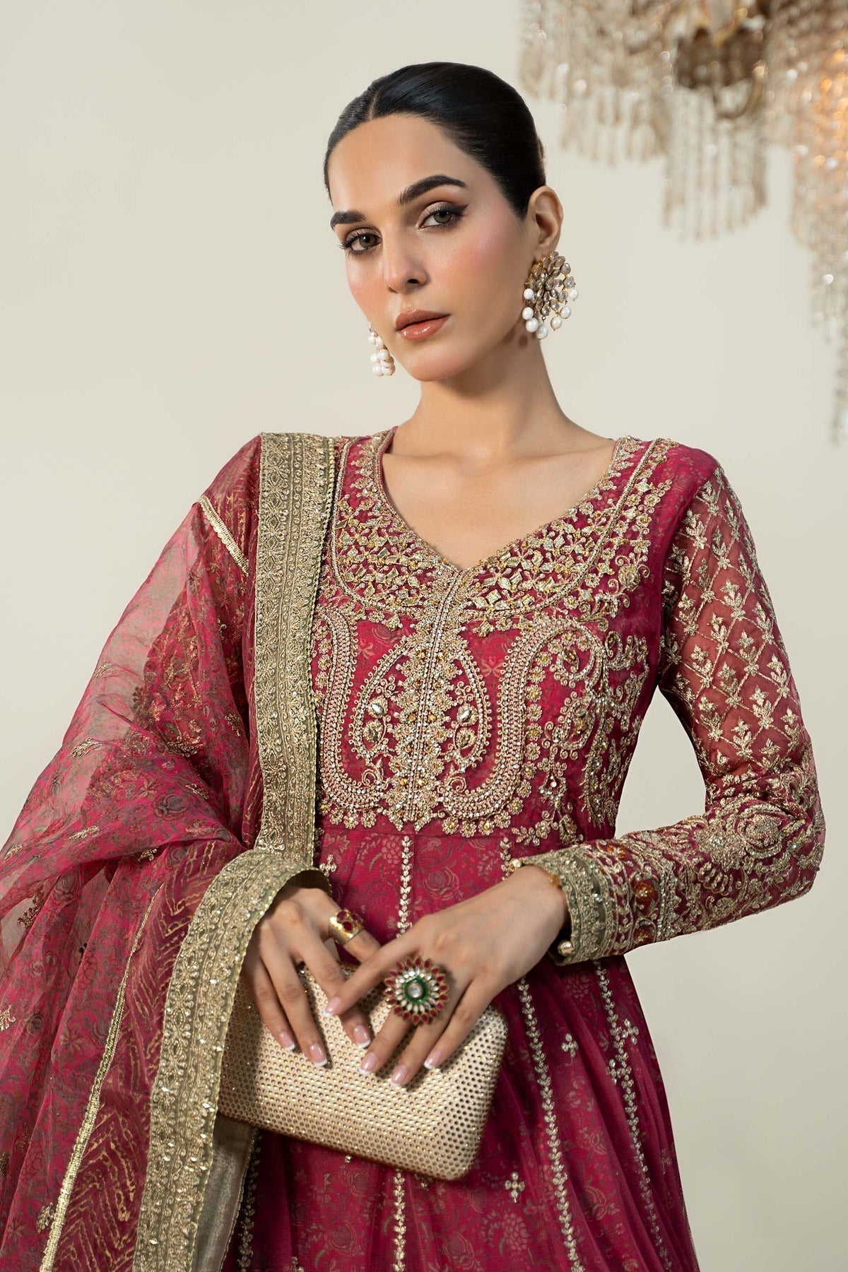 Maria B | Formal Wears | SF-W24-13 - by - Libasekhas UK - Registered Vendor of : Maria B - 100% Original Designer Dresss