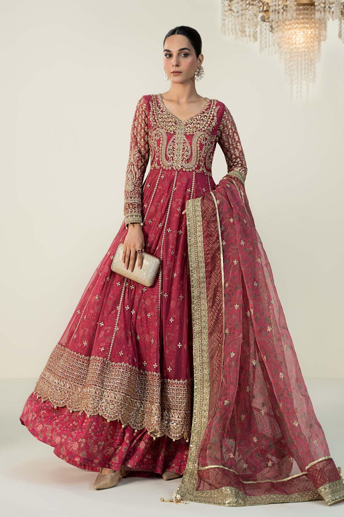 Maria B | Formal Wears | SF-W24-13 - by - Libasekhas UK - Registered Vendor of : Maria B - 100% Original Designer Dresss