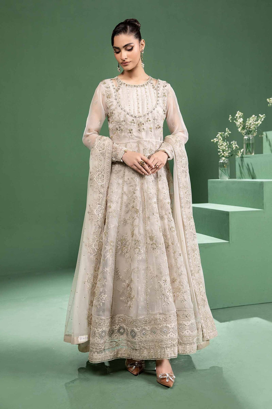 Maria b | Formal Wears | SF-W24-16 - by - Libasekhas UK - Registered Vendor of : Maria B - 100% Original Designer Dresss