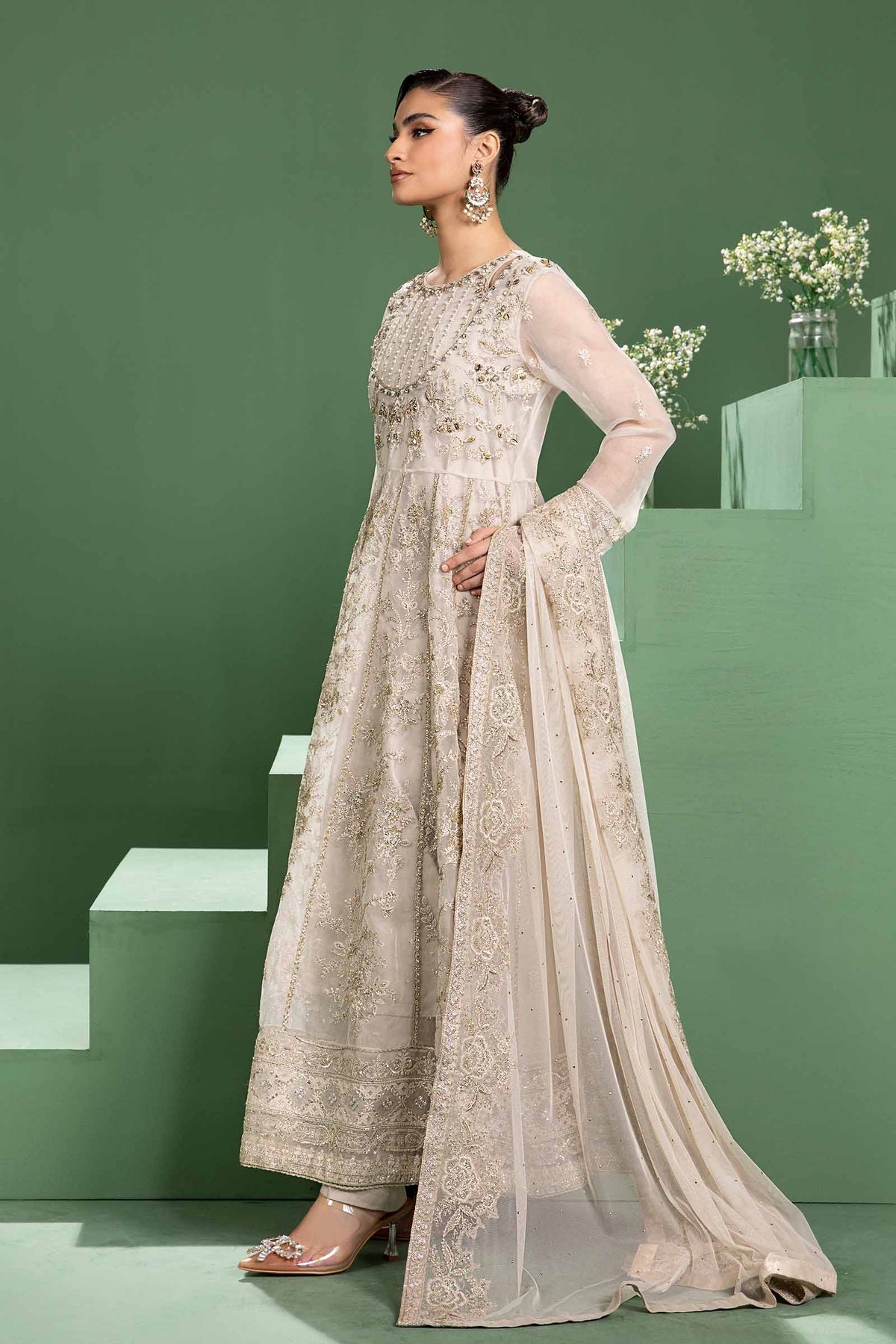 Maria b | Formal Wears | SF-W24-16 - by - Libasekhas UK - Registered Vendor of : Maria B - 100% Original Designer Dresss