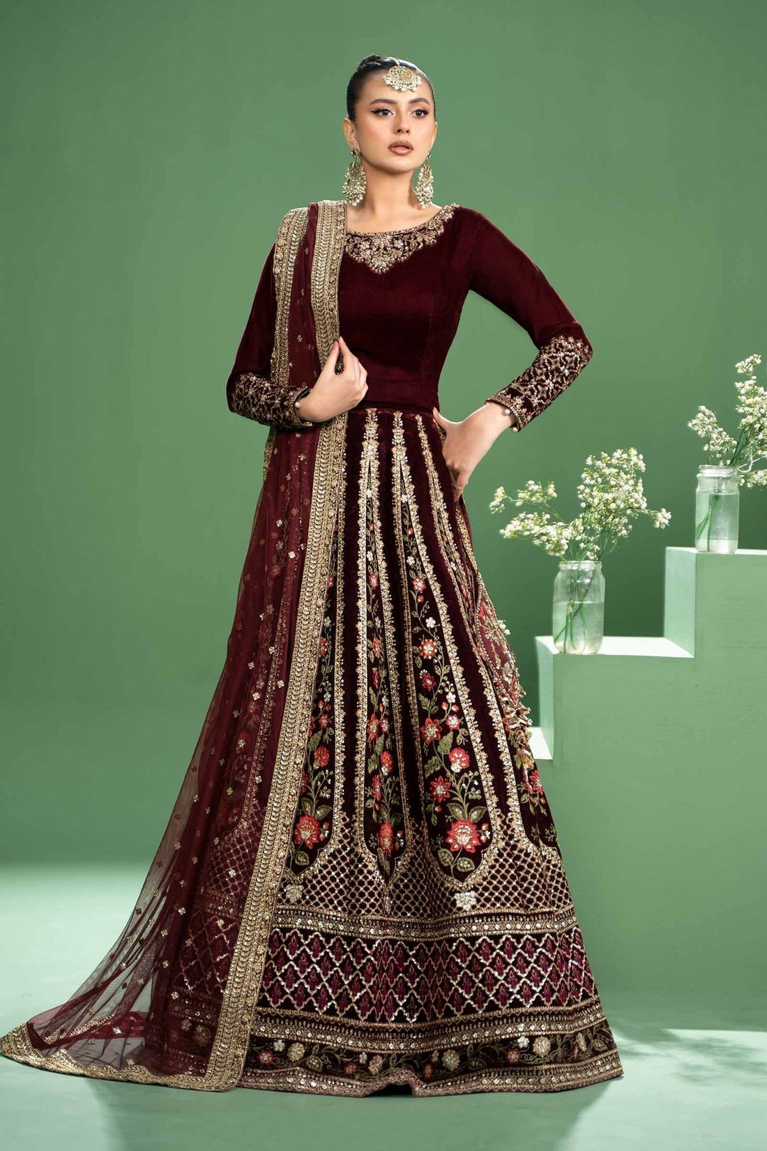 Maria b | Formal Wears | SF-W24-17 - by - Libasekhas UK - Registered Vendor of : Maria B - 100% Original Designer Dresss