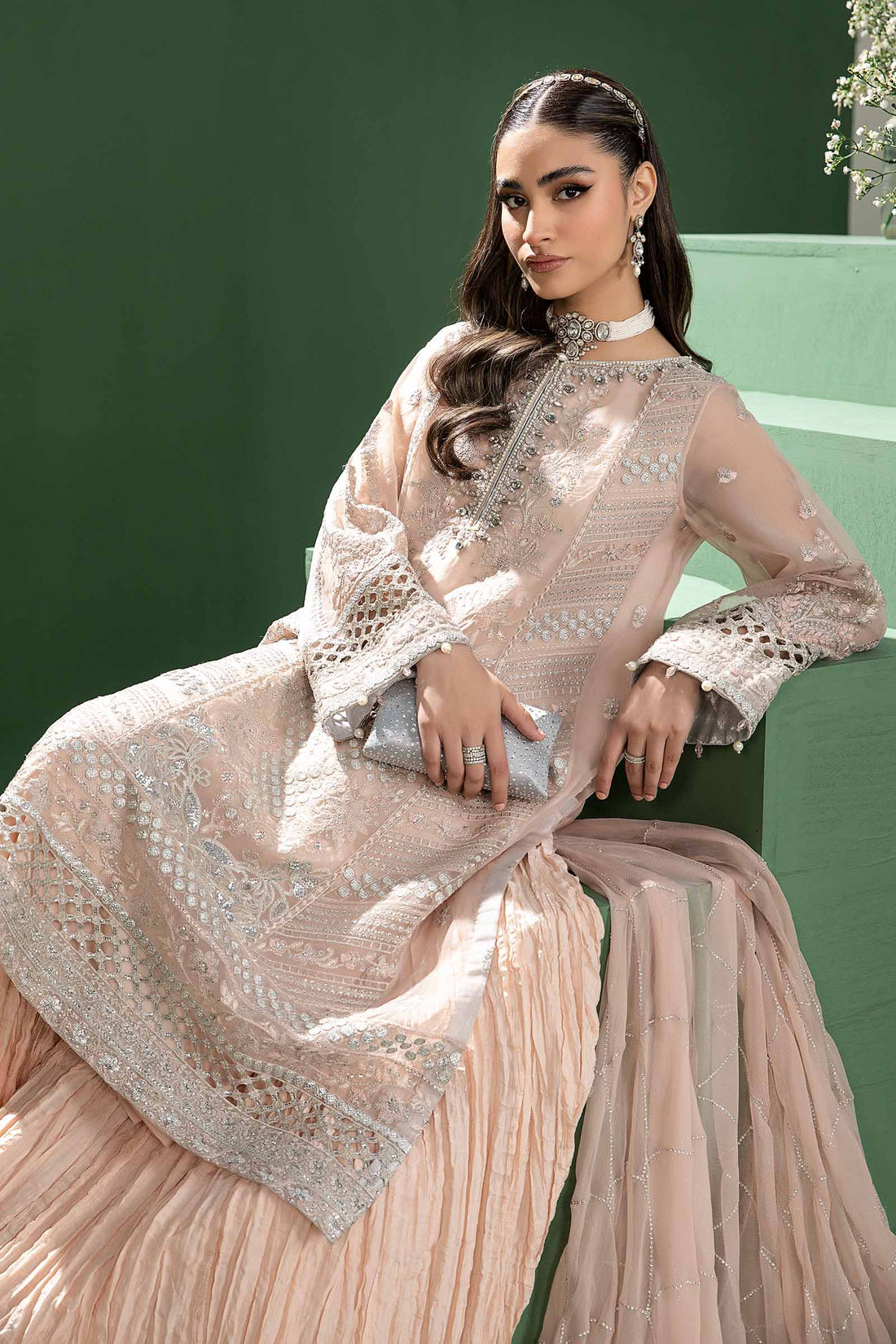 Maira B | Ready to Wear | SF-W24-18 - by - Libasekhas UK - Registered Vendor of : Maria B - 100% Original Designer Dresss