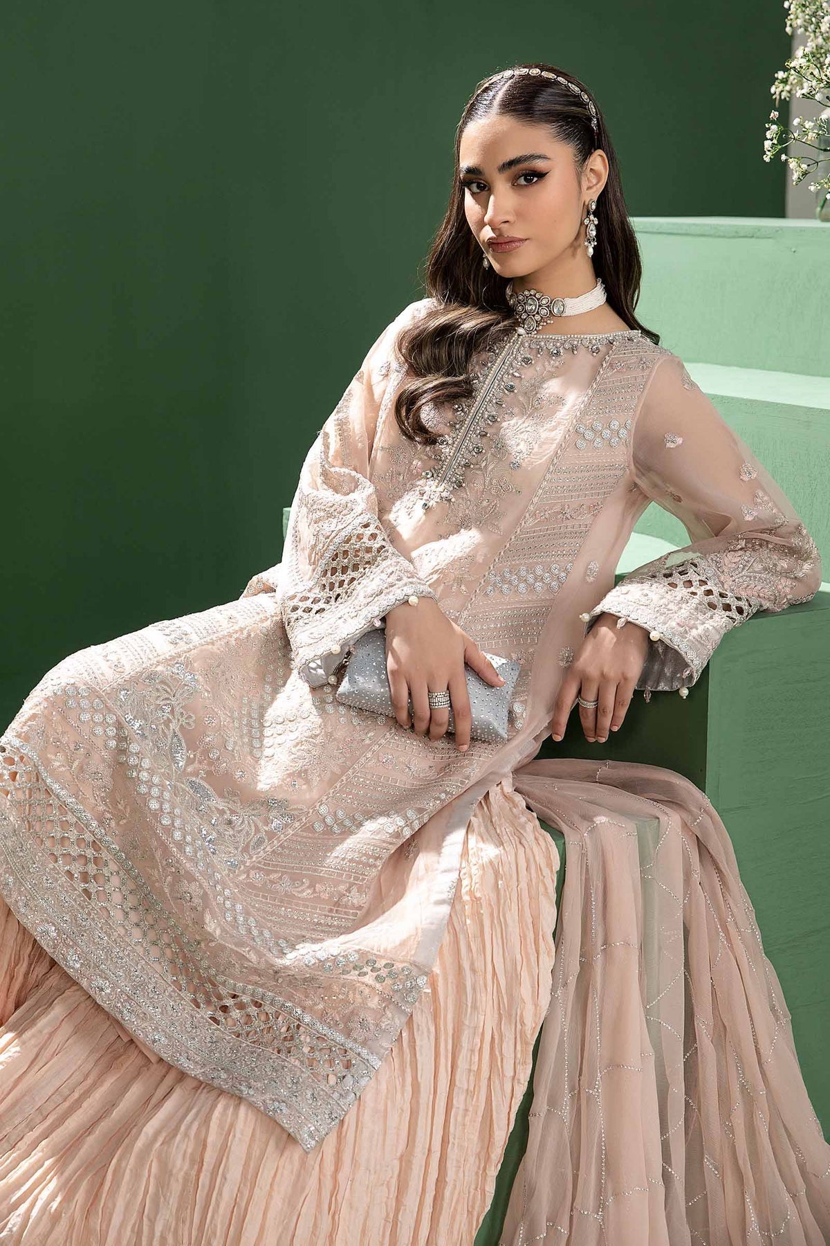 Maria b | Formal Wears | SF-W24-18 - by - Libasekhas UK - Registered Vendor of : Maria B - 100% Original Designer Dresss