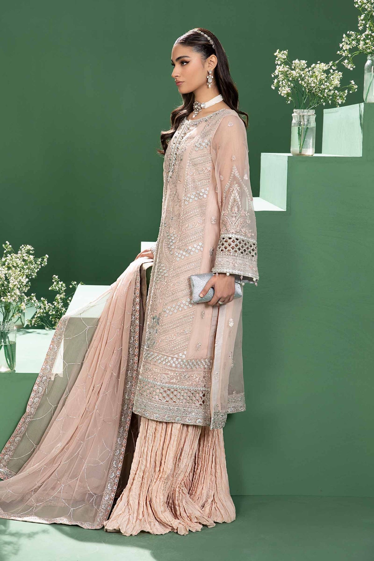 Maria b | Formal Wears | SF-W24-18 - by - Libasekhas UK - Registered Vendor of : Maria B - 100% Original Designer Dresss