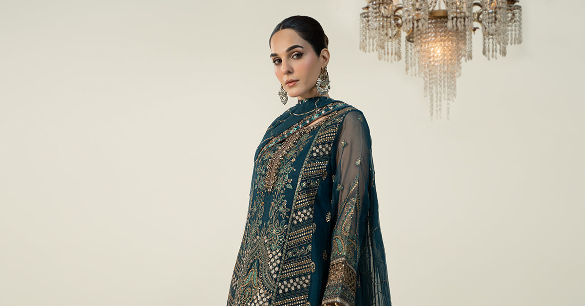 Maria b | Formal Wears | SF-W24-18 - by - Libasekhas UK - Registered Vendor of : Maria B - 100% Original Designer Dresss