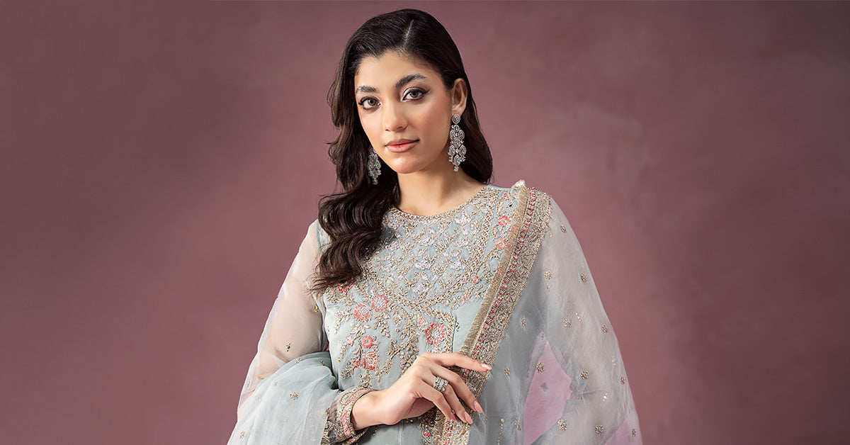 Maira B | Ready to Wear | SF-W24-19 - by - Libasekhas UK - Registered Vendor of : Maria B - 100% Original Designer Dresss