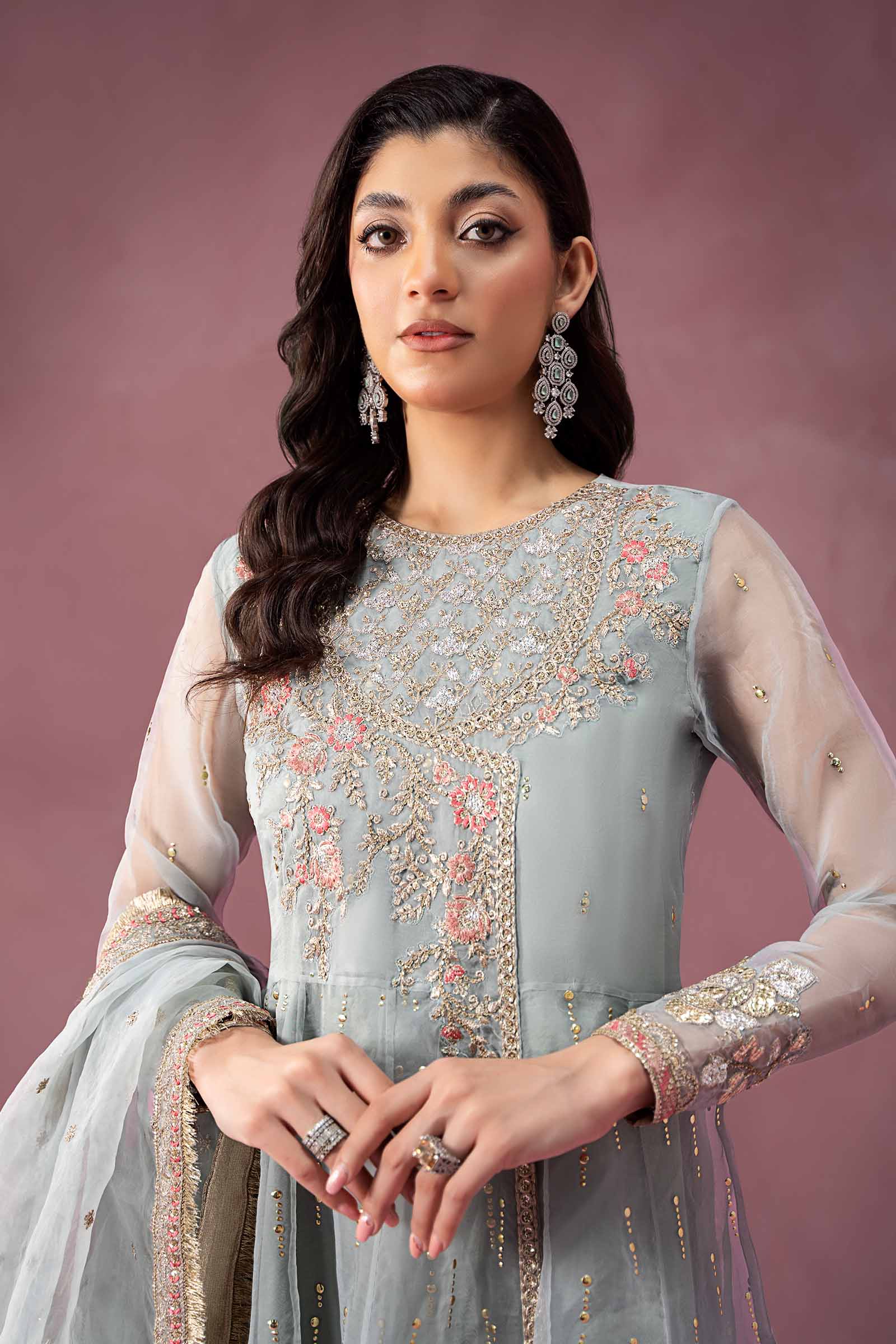 Maira B | Ready to Wear | SF-W24-19 - by - Libasekhas UK - Registered Vendor of : Maria B - 100% Original Designer Dresss