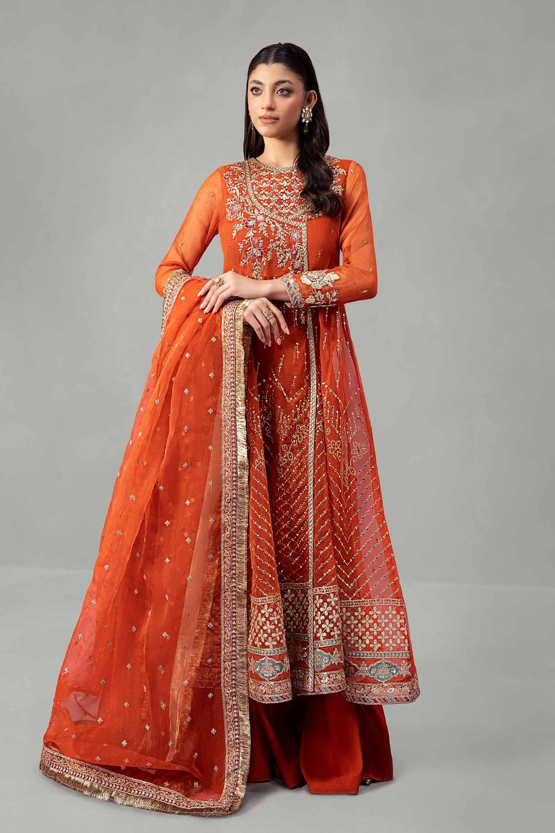 Maira B | Ready to Wear | SF-W24-19 - by - Libasekhas UK - Registered Vendor of : Maria B - 100% Original Designer Dresss