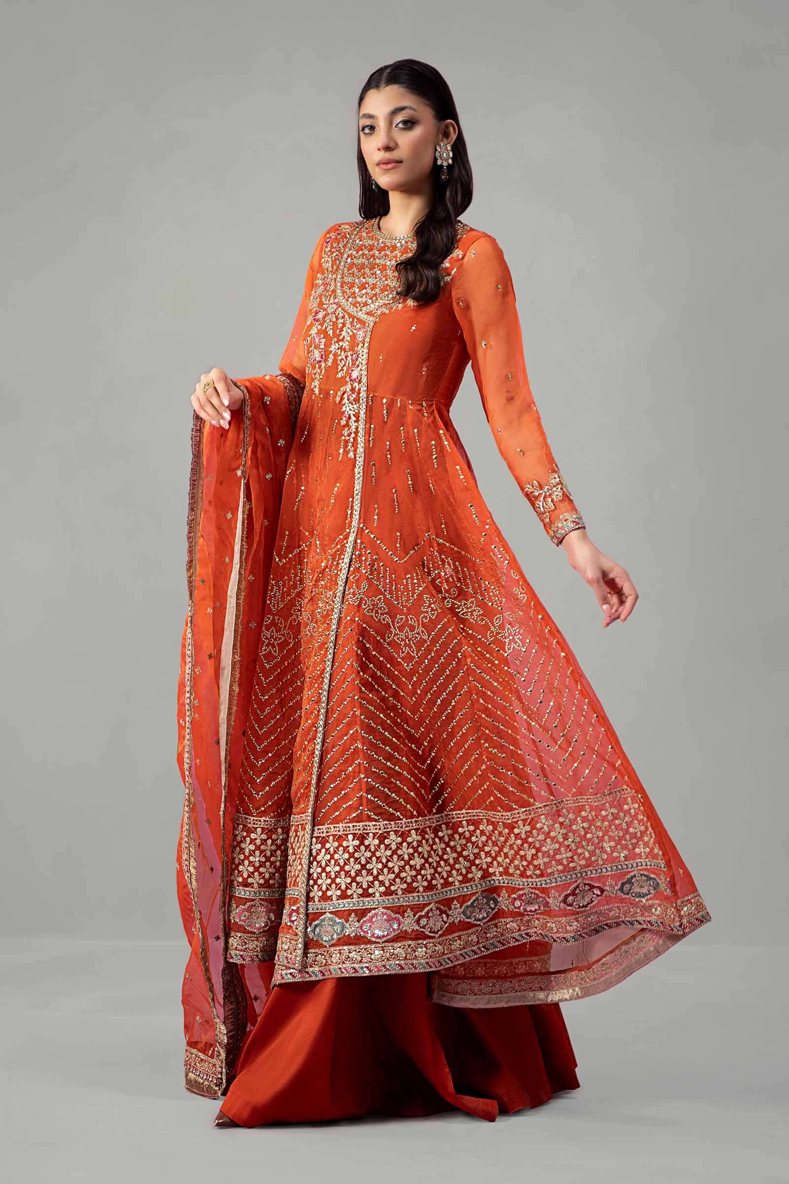 Maira B | Ready to Wear | SF-W24-19 - by - Libasekhas UK - Registered Vendor of : Maria B - 100% Original Designer Dresss
