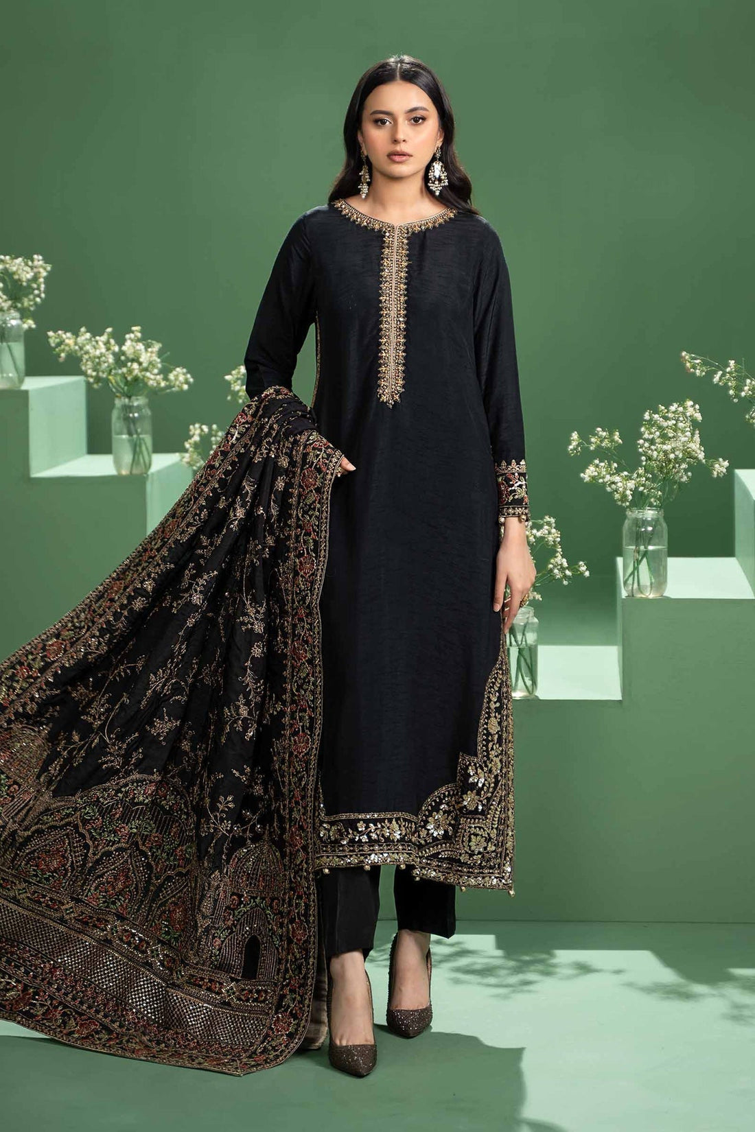 Maria b | Formal Wears | SF-W24-20 - by - Libasekhas UK - Registered Vendor of : Maria B - 100% Original Designer Dresss