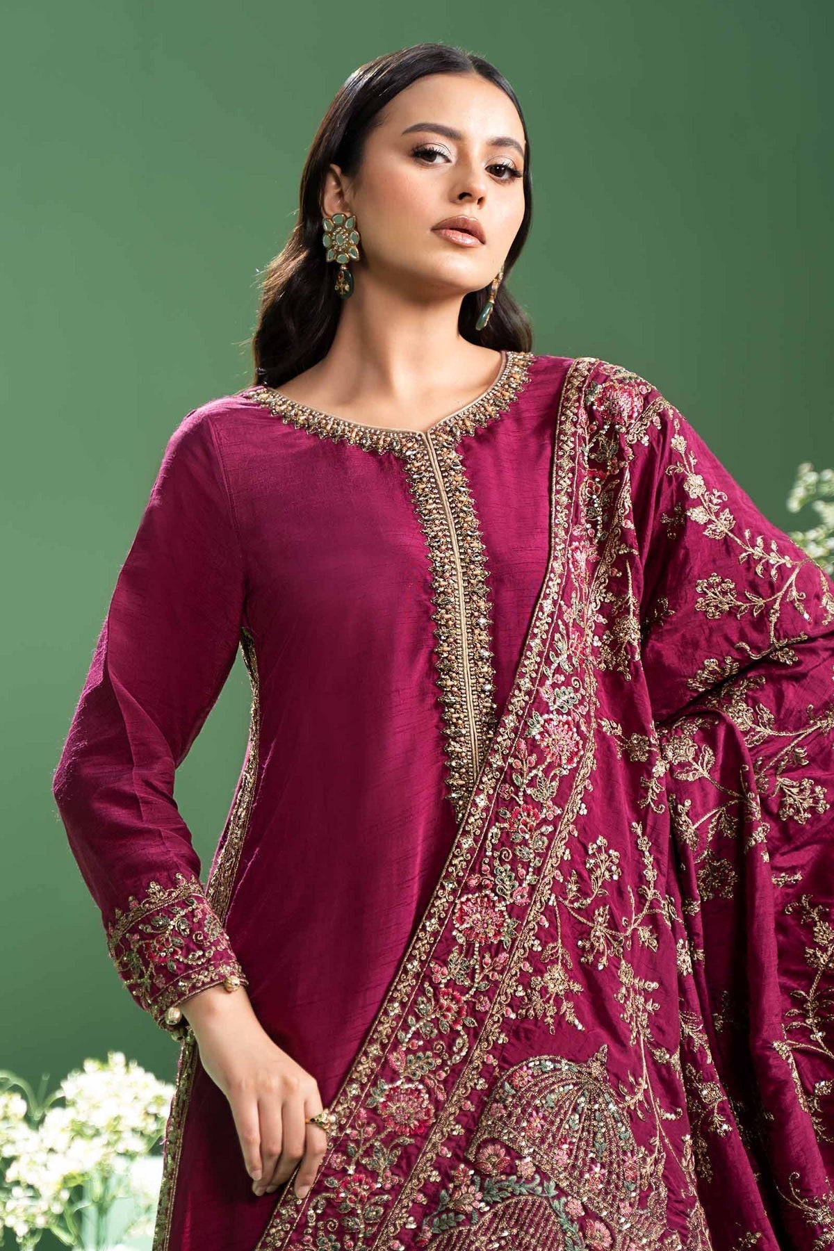 Maria b | Formal Wears | SF-W24-20 - by - Libasekhas UK - Registered Vendor of : Maria B - 100% Original Designer Dresss