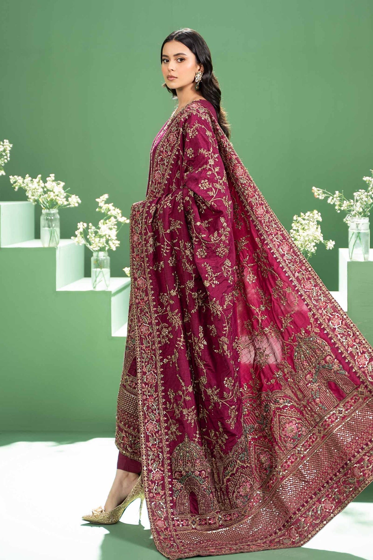 Maria b | Formal Wears | SF-W24-20 - by - Libasekhas UK - Registered Vendor of : Maria B - 100% Original Designer Dresss
