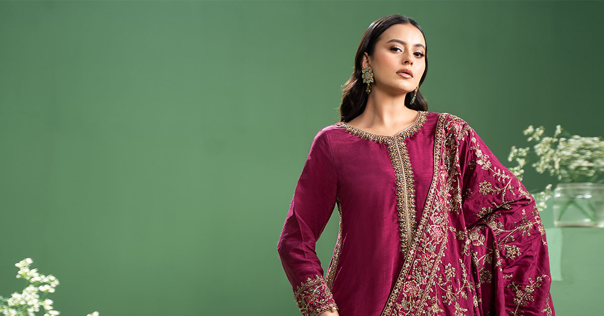 Maria b | Formal Wears | SF-W24-20 - by - Libasekhas UK - Registered Vendor of : Maria B - 100% Original Designer Dresss