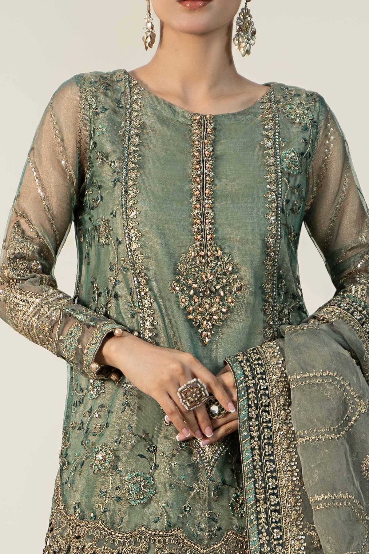 Maria B | Formal Wears | SF-W24-24 - by - Libasekhas UK - Registered Vendor of : Maria B - 100% Original Designer Dresss