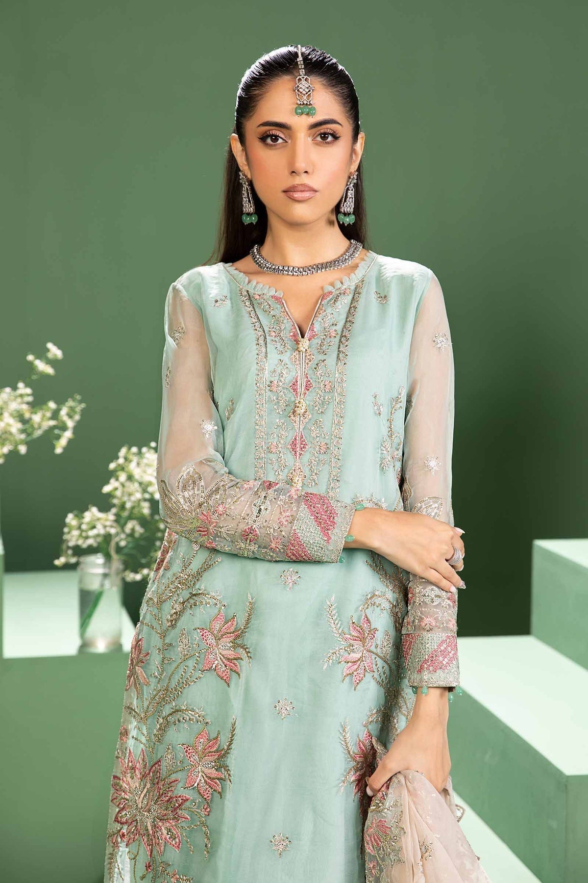 Maria B | Formal Wears | SF-W24-27 - by - Libasekhas UK - Registered Vendor of : Maria B - 100% Original Designer Dresss