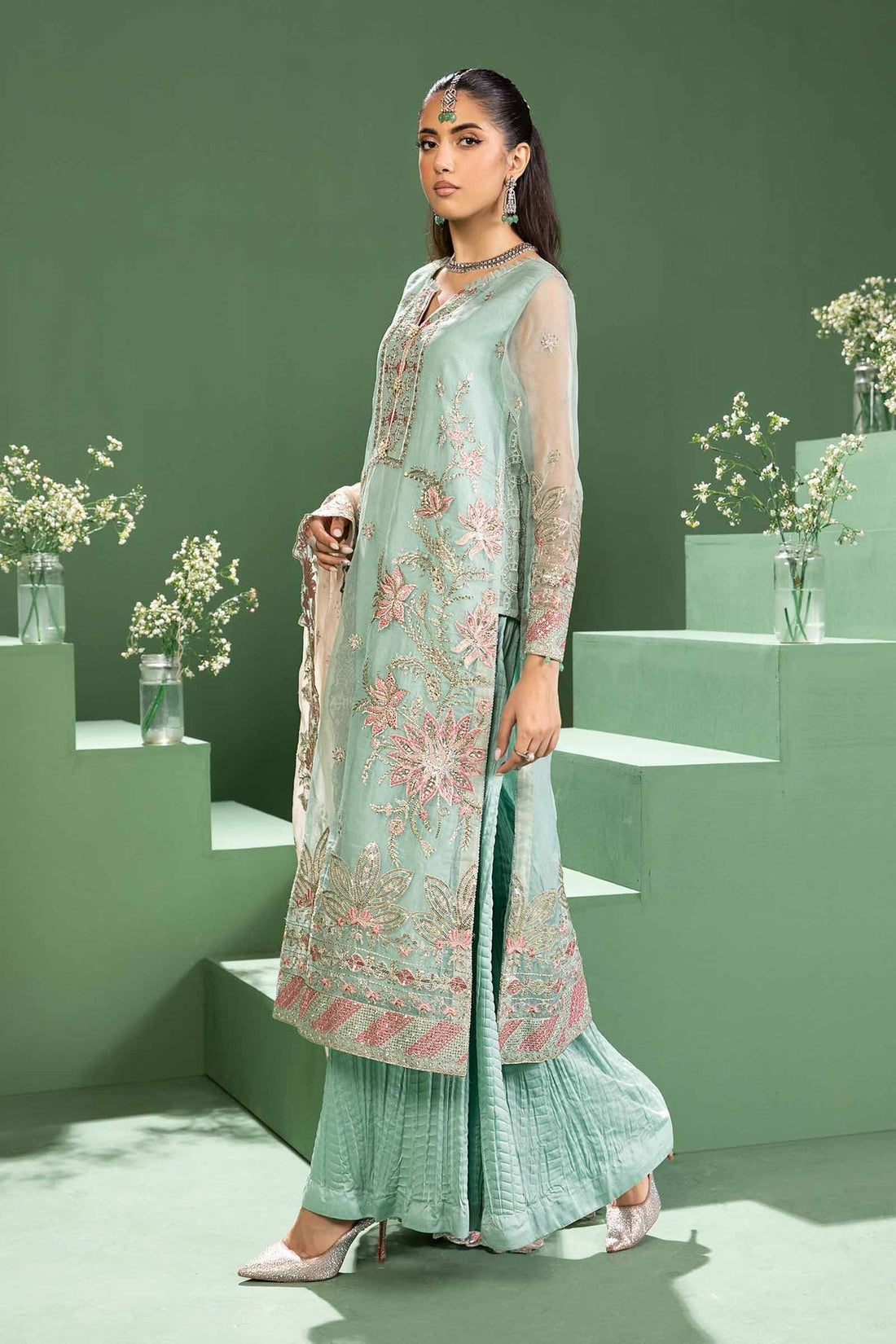 Maria B | Formal Wears | SF-W24-27 - by - Libasekhas UK - Registered Vendor of : Maria B - 100% Original Designer Dresss