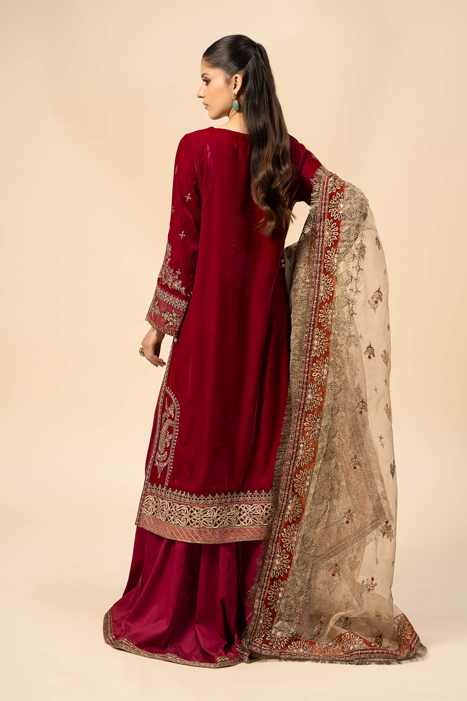 Maira B | Ready to Wear | SF-W24-29 - by - Libasekhas UK - Registered Vendor of : Maria B - 100% Original Designer Dresss