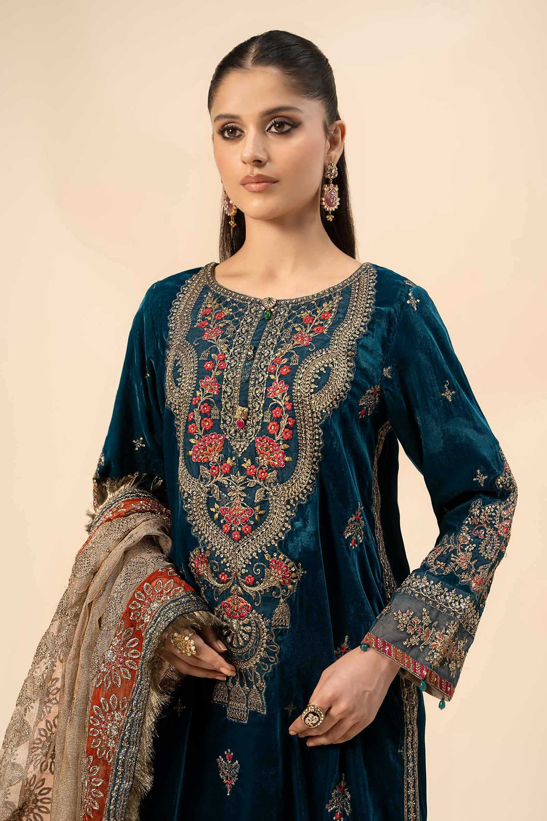 Maira B | Ready to Wear | SF-W24-29 - by - Libasekhas UK - Registered Vendor of : Maria B - 100% Original Designer Dresss
