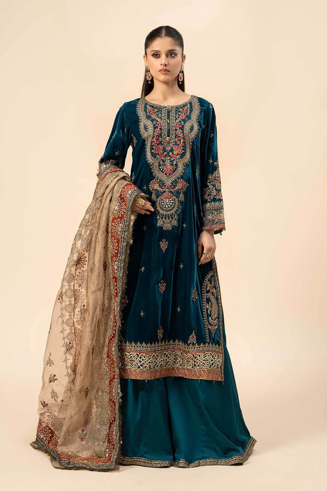 Maira B | Ready to Wear | SF-W24-29 - by - Libasekhas UK - Registered Vendor of : Maria B - 100% Original Designer Dresss