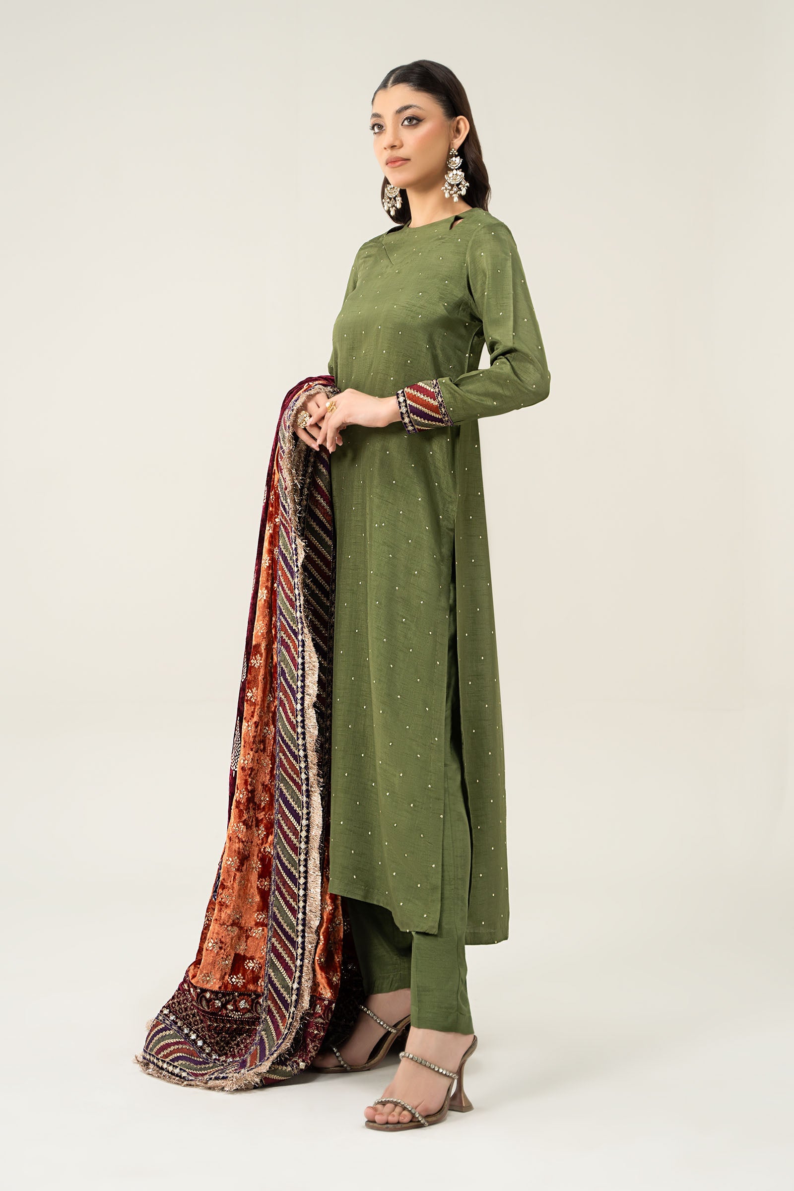 Maira B | Ready to Wear | SF-W24-30 - by - Libasekhas UK - Registered Vendor of : Maria B - 100% Original Designer Dresss