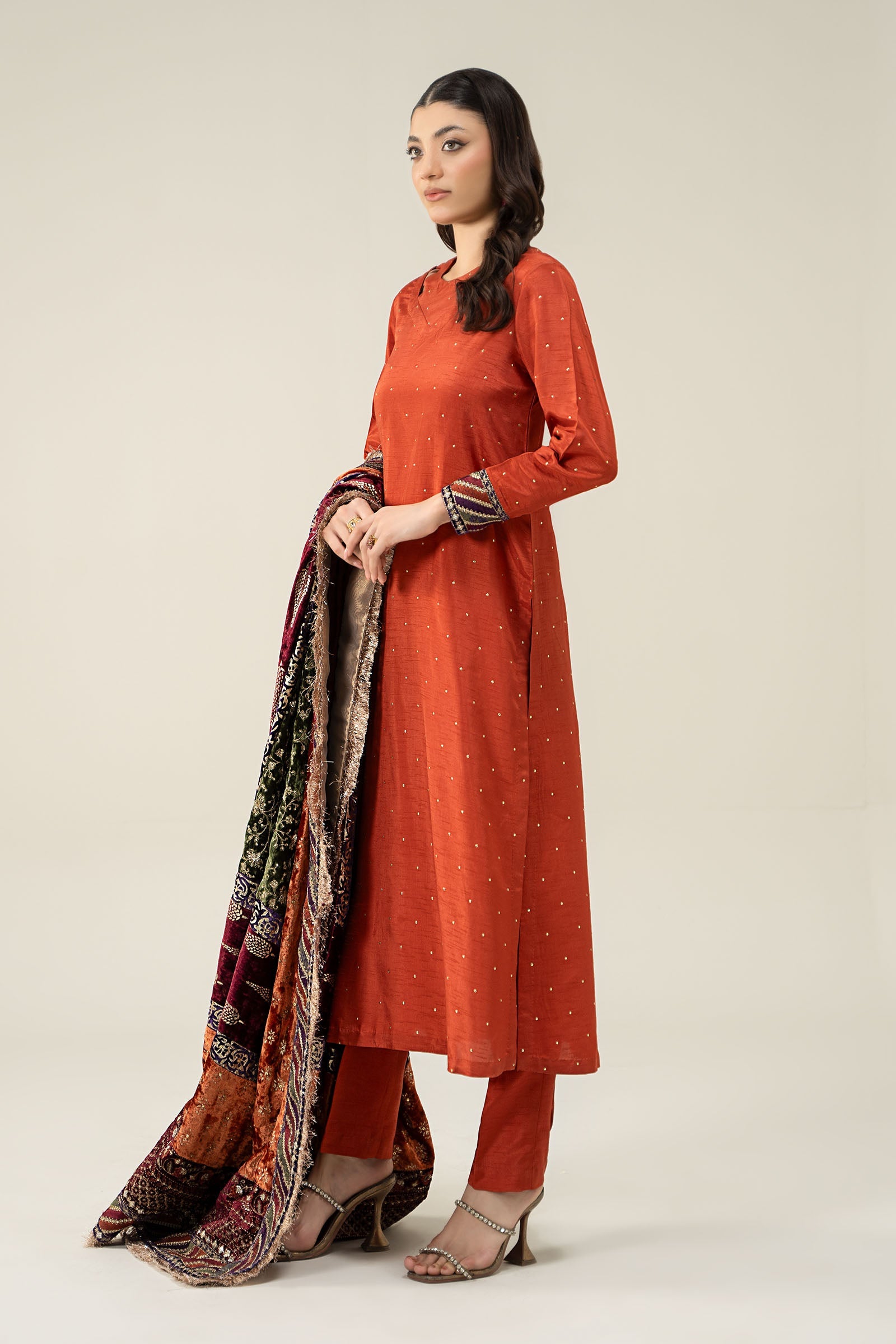 Maira B | Ready to Wear | SF-W24-30 - by - Libasekhas UK - Registered Vendor of : Maria B - 100% Original Designer Dresss