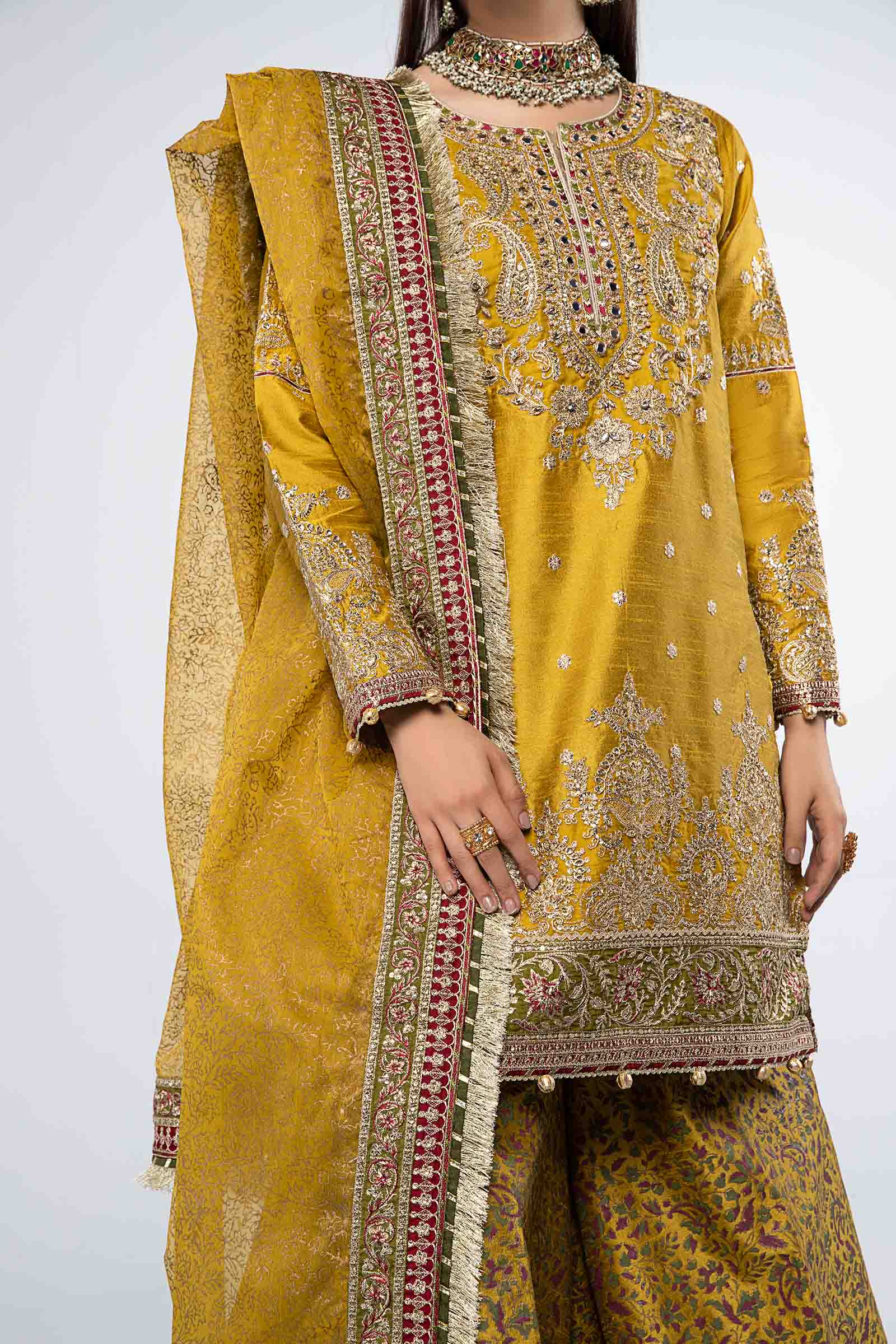 Maira B | Ready to Wear | SF-W24-32 - by - Libasekhas UK - Registered Vendor of : Maria B - 100% Original Designer Dresss