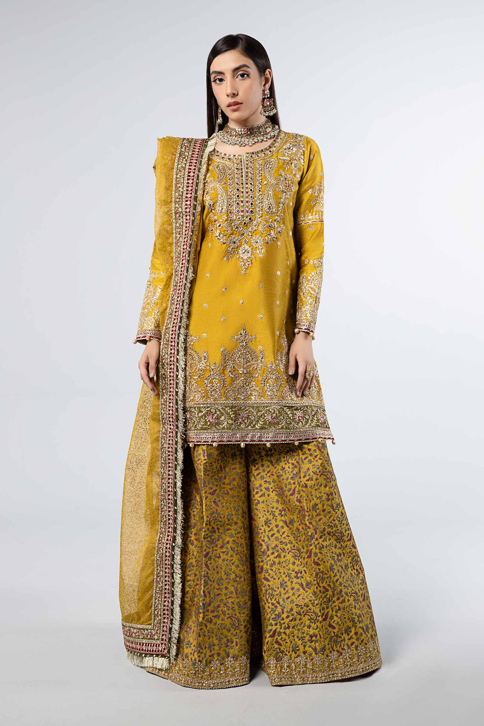 Maira B | Ready to Wear | SF-W24-32 - by - Libasekhas UK - Registered Vendor of : Maria B - 100% Original Designer Dresss