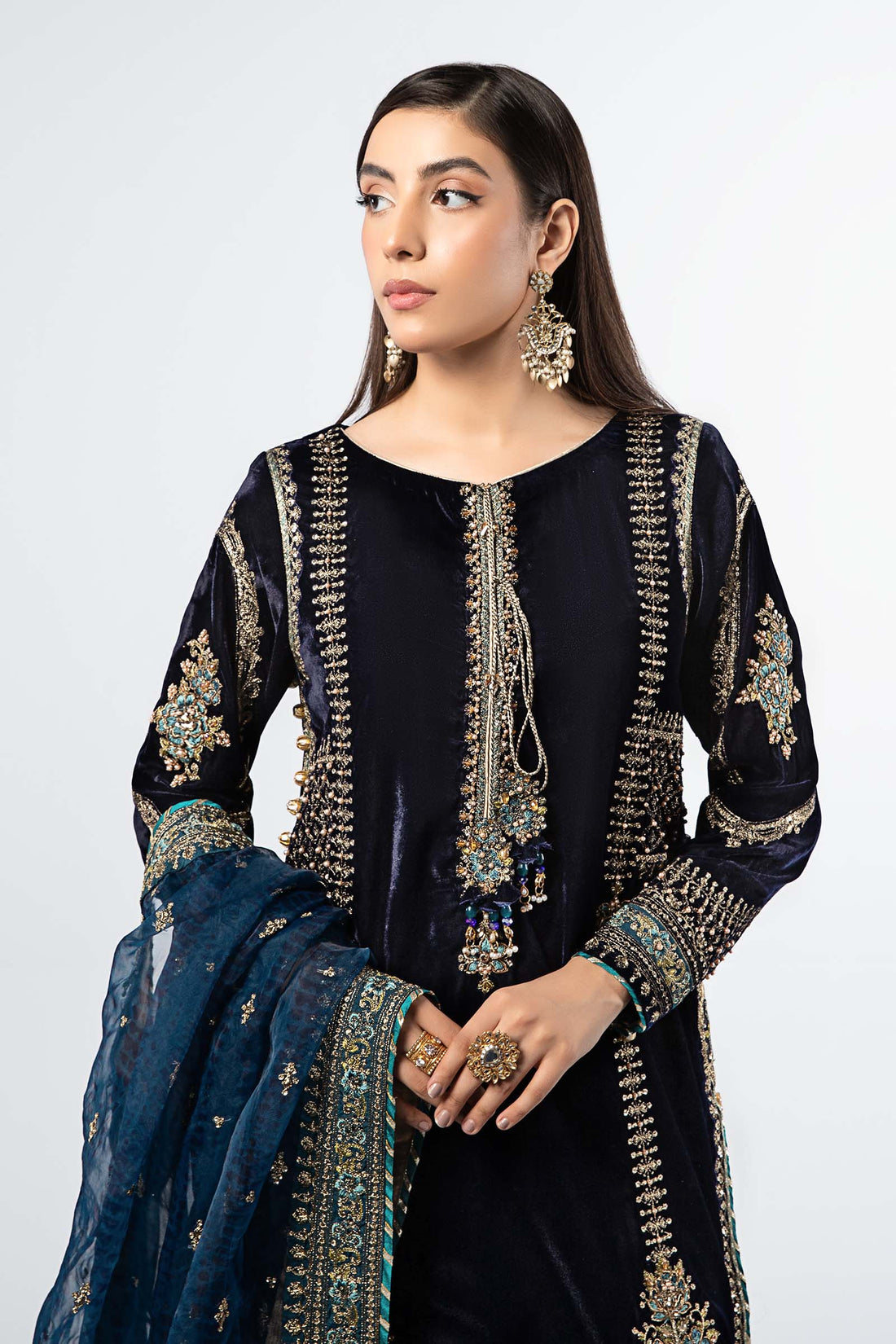 Maira B | Ready to Wear | SF-W24-34 - by - Libasekhas UK - Registered Vendor of : Maria B - 100% Original Designer Dresss