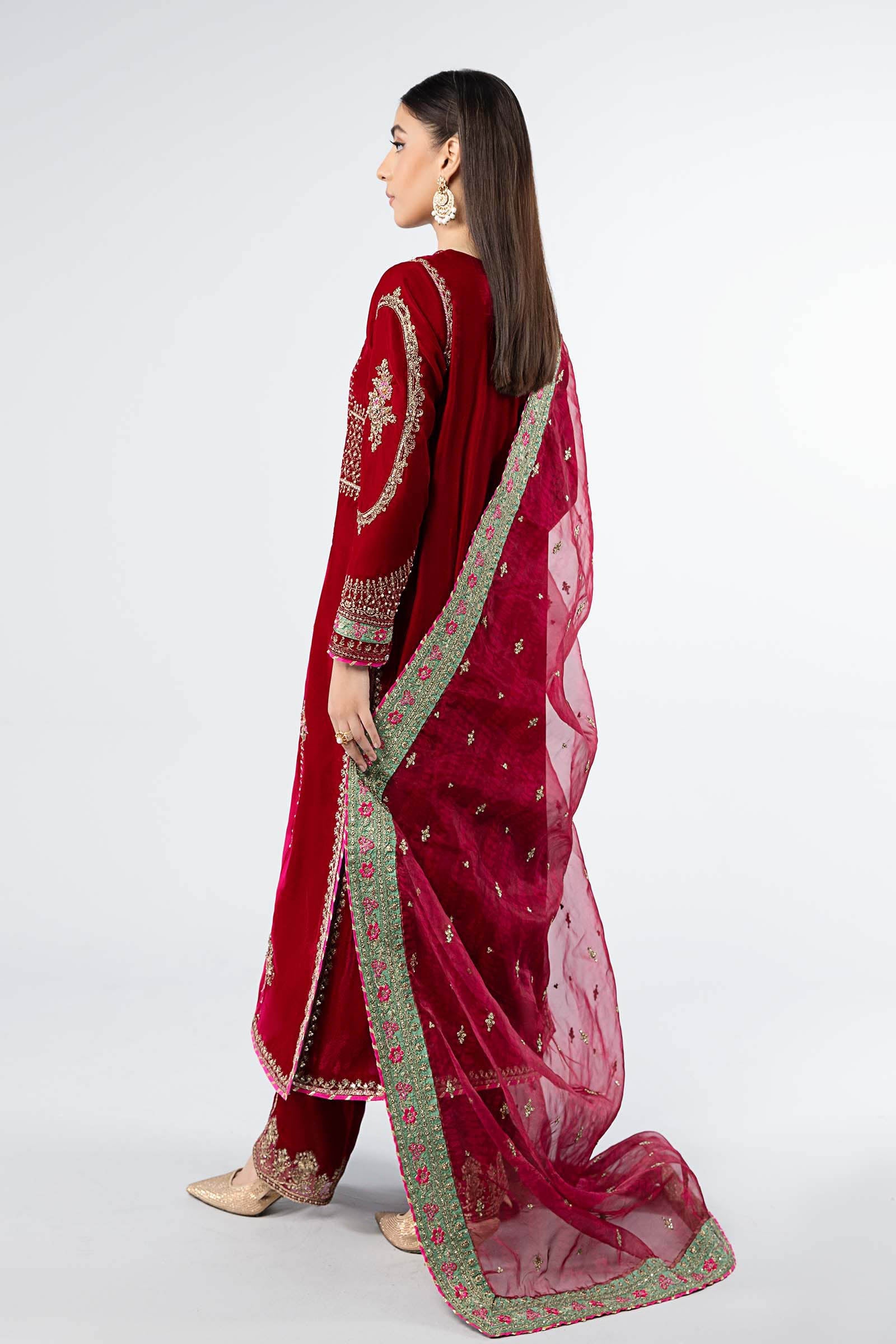 Maira B | Ready to Wear | SF-W24-34 - by - Libasekhas UK - Registered Vendor of : Maria B - 100% Original Designer Dresss
