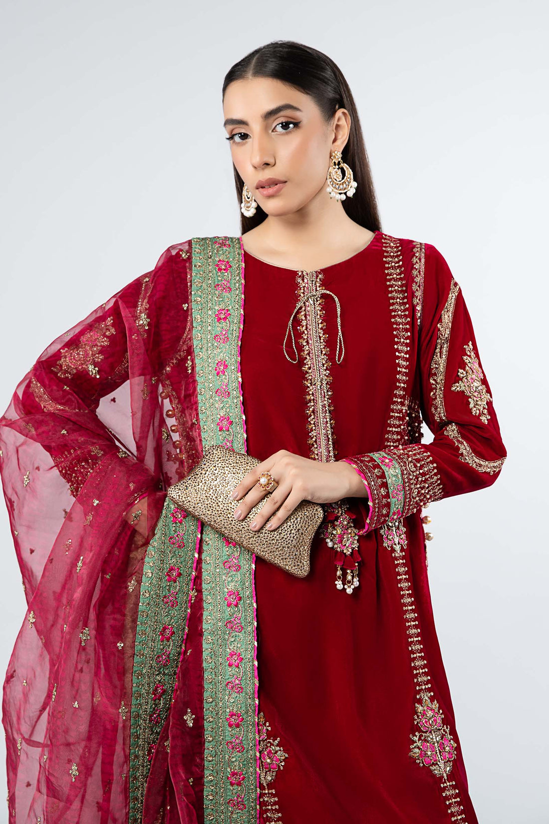 Maira B | Ready to Wear | SF-W24-34 - by - Libasekhas UK - Registered Vendor of : Maria B - 100% Original Designer Dresss