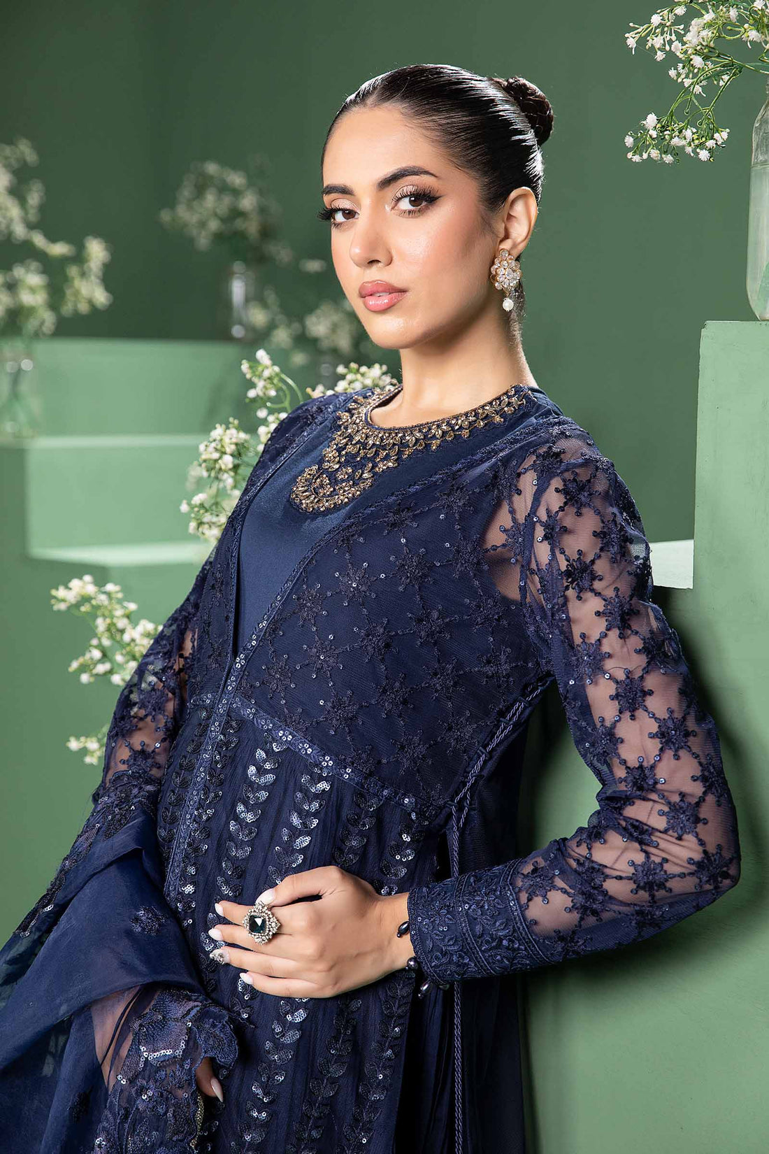 Maira B | Ready to Wear | SF-W24-44 - by - Libasekhas UK - Registered Vendor of : Maria B - 100% Original Designer Dresss