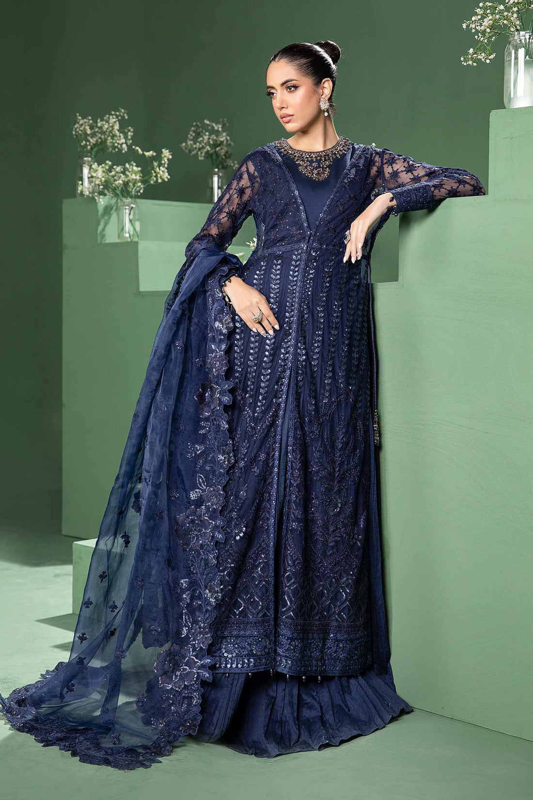 Maira B | Ready to Wear | SF-W24-44 - by - Libasekhas UK - Registered Vendor of : Maria B - 100% Original Designer Dresss