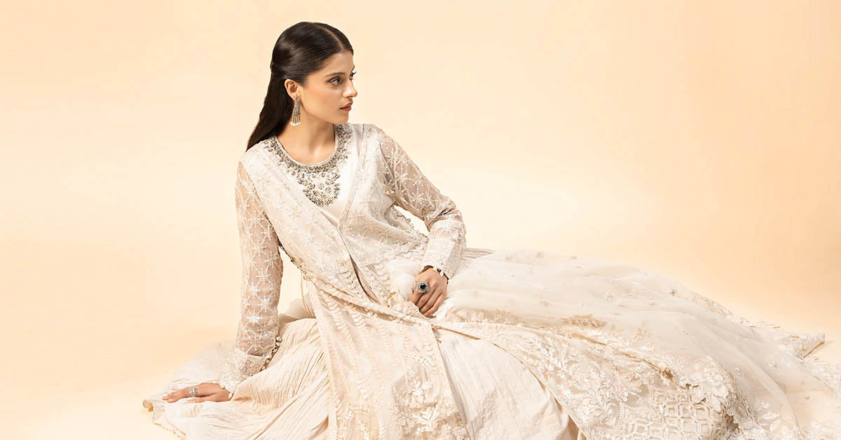 Maira B | Ready to Wear | SF-W24-44 - by - Libasekhas UK - Registered Vendor of : Maria B - 100% Original Designer Dresss