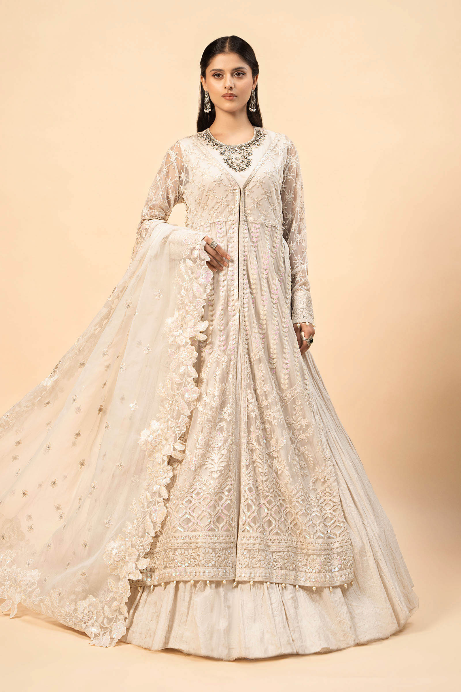 Maira B | Ready to Wear | SF-W24-44 - by - Libasekhas UK - Registered Vendor of : Maria B - 100% Original Designer Dresss