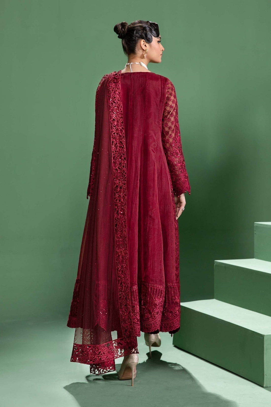 Maria b | Formal Wears | SF-W24-46 - by - Libasekhas UK - Registered Vendor of : Maria B - 100% Original Designer Dresss