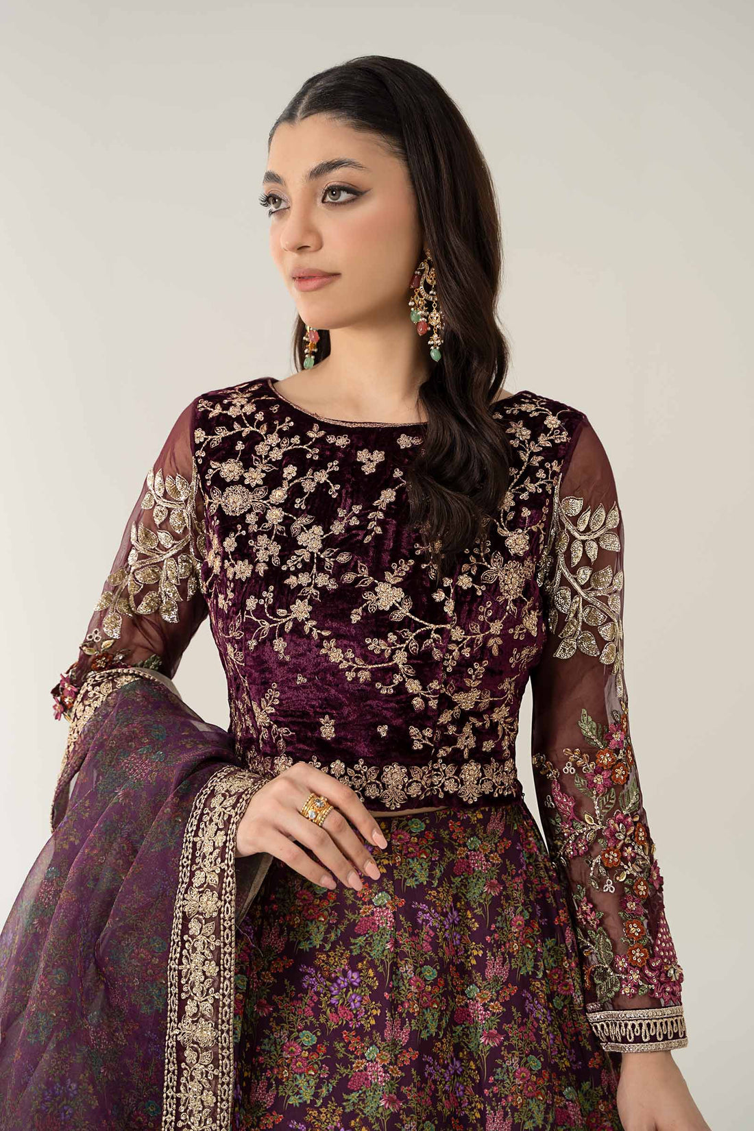 Maira B | Ready to Wear | SF-W24-50 - by - Libasekhas UK - Registered Vendor of : Maria B - 100% Original Designer Dresss