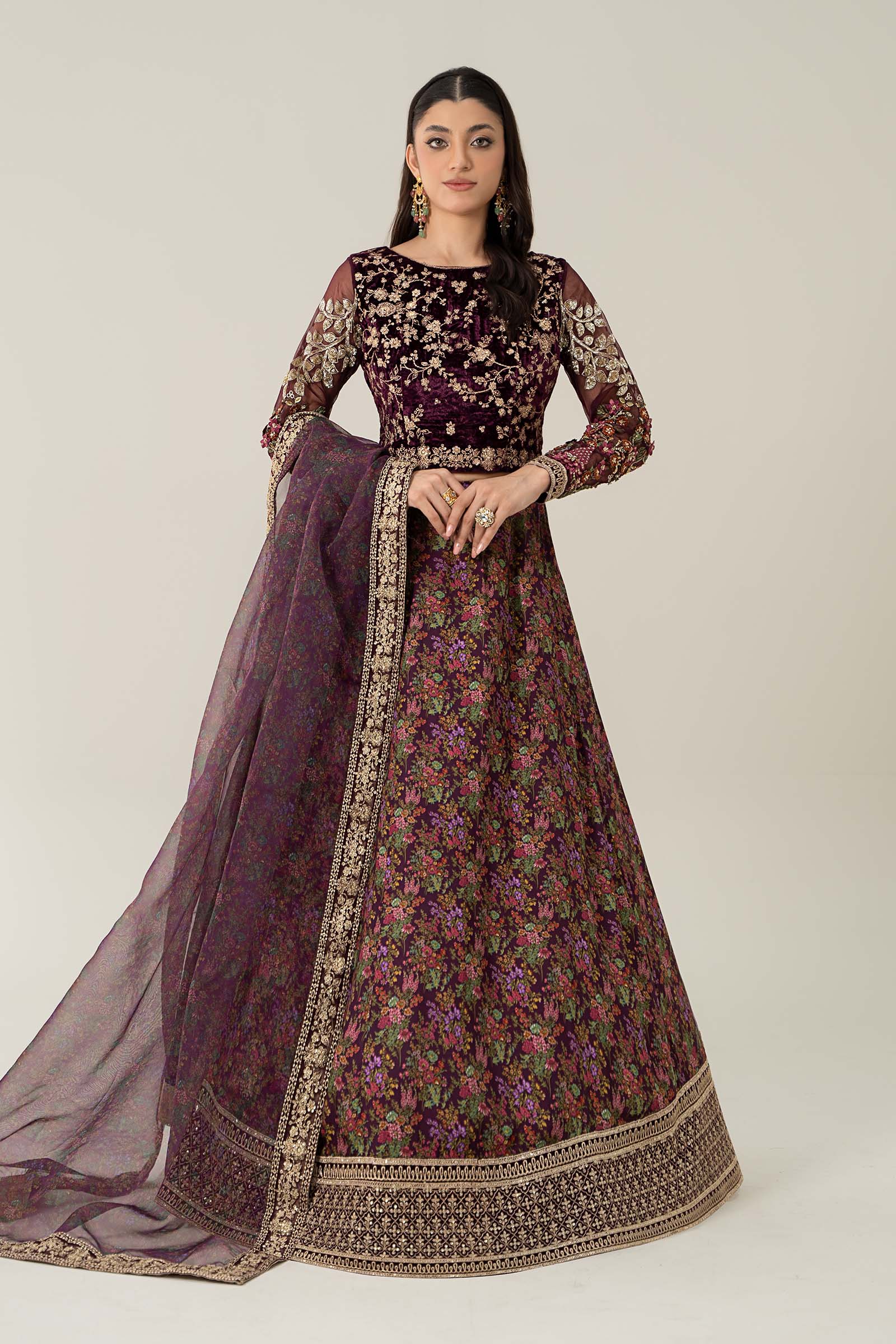 Maira B | Ready to Wear | SF-W24-50 - by - Libasekhas UK - Registered Vendor of : Maria B - 100% Original Designer Dresss